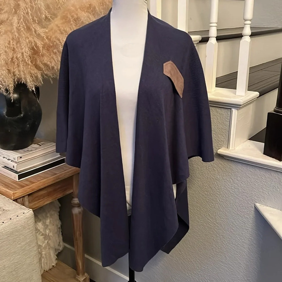 Soft Surroundings Georgianna Wrap Shawl Poncho Missy One Size - Picture 1 of 7
